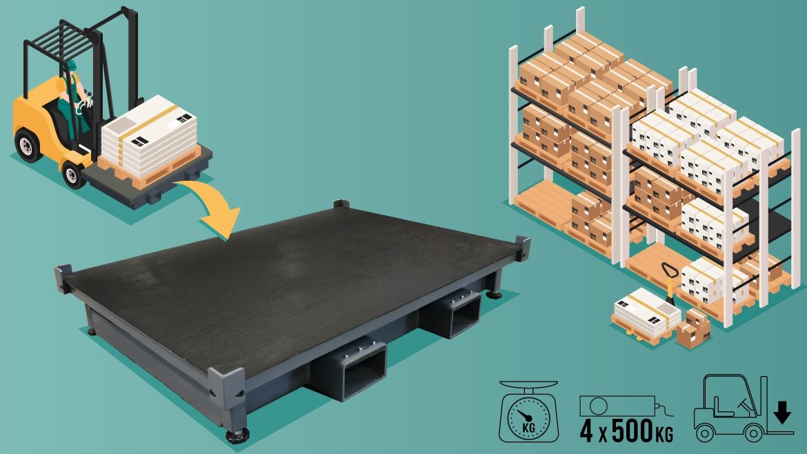 Weighing Platform Forkliftable